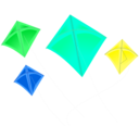 download Kites clipart image with 135 hue color