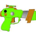 download Ray Gun clipart image with 45 hue color