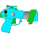 download Ray Gun clipart image with 135 hue color