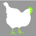 download Hen By Rones clipart image with 90 hue color