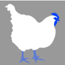 download Hen By Rones clipart image with 225 hue color