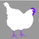 download Hen By Rones clipart image with 270 hue color