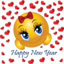 Happy New Year Smiley Emoticon