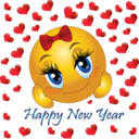 Happy New Year Smiley Emoticon