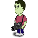 download Comic Characters Camera clipart image with 45 hue color