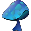 download Mushroom clipart image with 180 hue color