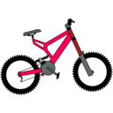 download Bike clipart image with 315 hue color