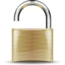 download Open Padlock clipart image with 0 hue color