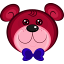 download Teddy Bear clipart image with 315 hue color