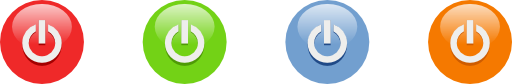 Multicolor Power Buttons