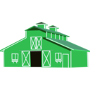 download Red Barn clipart image with 135 hue color
