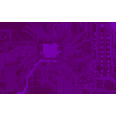 download Circuit Board clipart image with 180 hue color