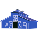 download Red Barn clipart image with 225 hue color