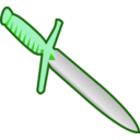 download Simple Pagan Knife Icon clipart image with 90 hue color