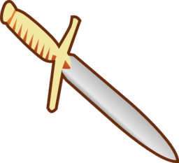 Simple Pagan Knife Icon