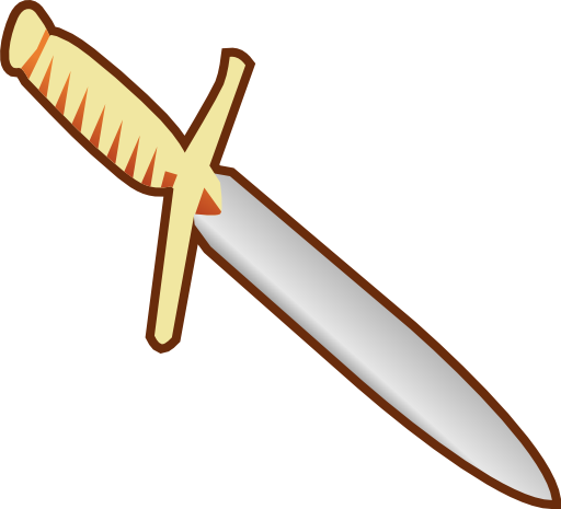 Simple Pagan Knife Icon