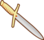 Simple Pagan Knife Icon