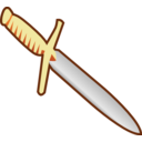 Simple Pagan Knife Icon