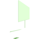download White Board clipart image with 225 hue color