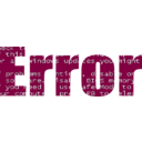 download Error Heading clipart image with 90 hue color