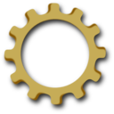 download Gearwheel clipart image with 0 hue color