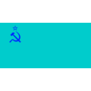 download Flag Of The Soviet Union clipart image with 180 hue color