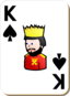 White Deck King Of Spades