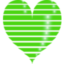 download Red Heart clipart image with 135 hue color