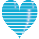 download Red Heart clipart image with 225 hue color