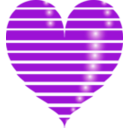 download Red Heart clipart image with 315 hue color