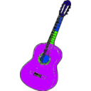 download Guitarra Colombia clipart image with 225 hue color