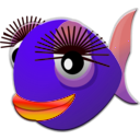 download Bluefish clipart image with 45 hue color