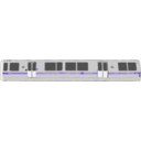 download Bart Train Exterior clipart image with 45 hue color