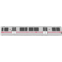 download Bart Train Exterior clipart image with 135 hue color