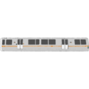 download Bart Train Exterior clipart image with 180 hue color