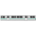 download Bart Train Exterior clipart image with 315 hue color