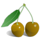 download Cherries clipart image with 45 hue color