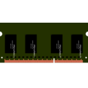 download Memory Module clipart image with 315 hue color