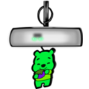 download Winnie Pooh Air Freshener clipart image with 90 hue color