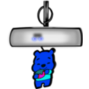 download Winnie Pooh Air Freshener clipart image with 180 hue color