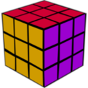 download Rubiks Cube clipart image with 225 hue color