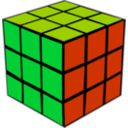 download Rubiks Cube clipart image with 315 hue color