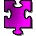 download Green Jigsaw Piece 15 clipart image with 180 hue color