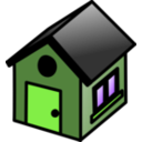 download House clipart image with 90 hue color