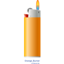 download Orange Burner 01 clipart image with 0 hue color