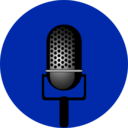 download Entertainment Microphone clipart image with 225 hue color