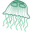 download Jellyfish clipart image with 315 hue color