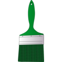 download Paint Brush clipart image with 90 hue color