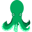 download Octopus clipart image with 225 hue color