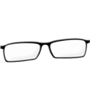 download Glasses clipart image with 180 hue color